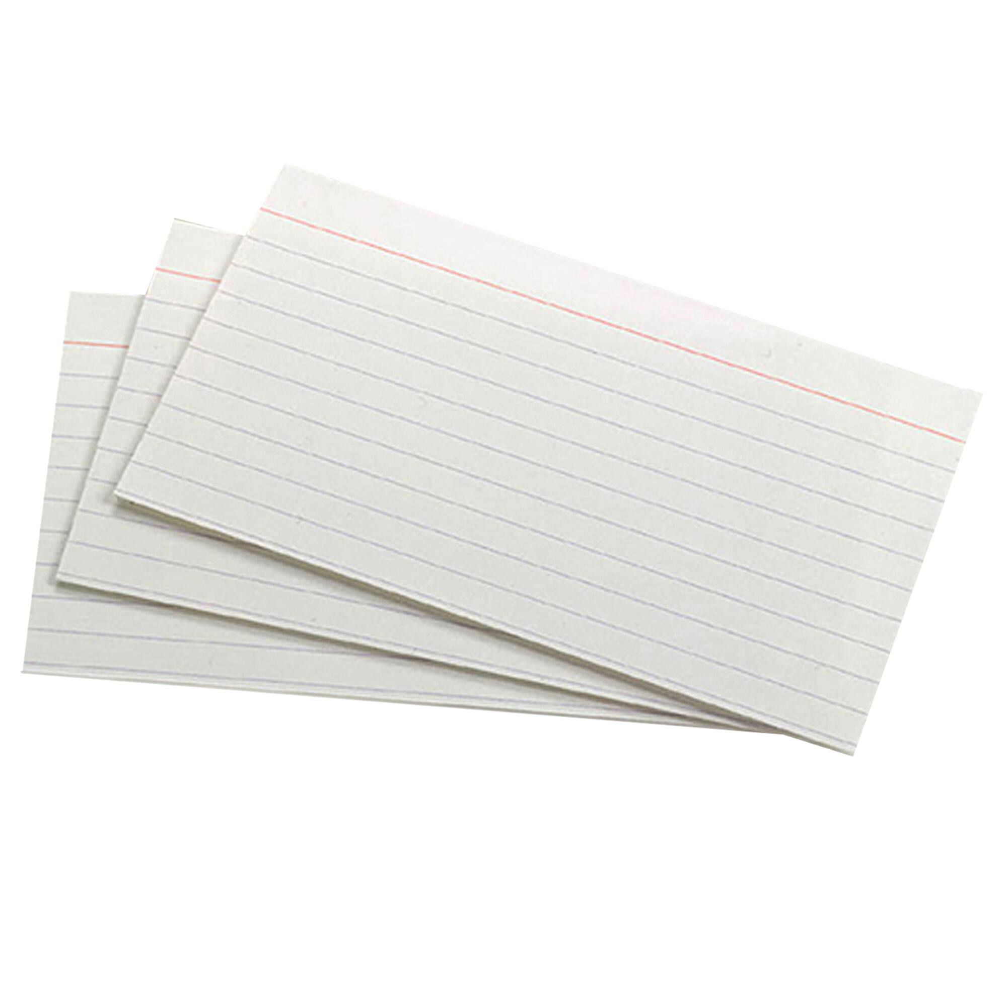 Oxford® White Ruled Commercial Index Cards, 2 Packs of 1000